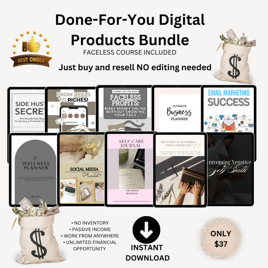 Done-For-You Digital Product Bundle